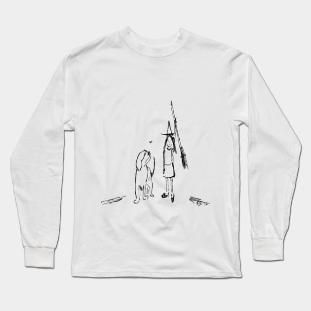 Allergic to cats? Long Sleeve T-Shirt by becksbespokebrooklyn